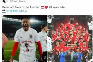 阿拉巴社媒晒照庆祝:身为奥地利人而骄傲,时隔28年重回世界杯!